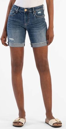 Kut from the Kloth Catherine Boyfriend Short In Edited Wash