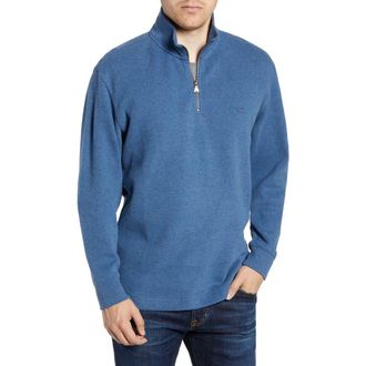 Rodd & Gunn Alton Ave Regular Fit Pullover Sweatshirt in Bluejay at Nordstrom, Size Xxx-Large