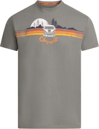 Trespass Cromer II Printed Casual T-Shirt in Pond Blue at Nordstrom, Size Xxx-Large
