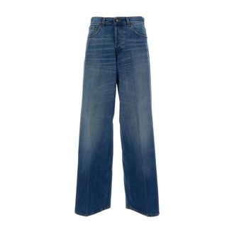 Haikure Bethany Jeans - Dames - Loose Fit Jeans - Blauw - W24 - Katoen - Jeans