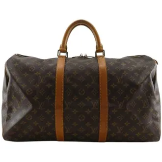 Louis Vuitton Pre-owned Boston Bag - unisex - Louis Vuitton Vintage - Vintage Weekend Bags - Brown - ONE SIZE - Pre-owned
