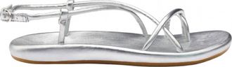 Olukai Womens Waiau Sandals In Silver