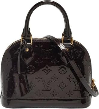 Louis Vuitton Pre-owned Handbags, female, Red, Size: ONE SIZE Pre-owned Leather Vintage Handbag