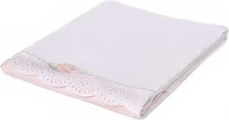 MAYORAL Floral Trim Blanket In Nude