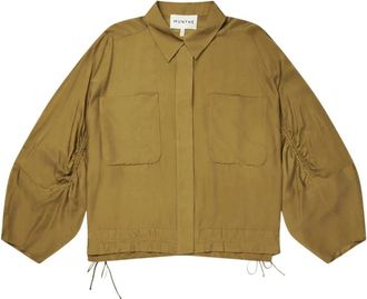 Munthe Shirt - Dames - Overhemden - Bruin - S - Overhemden
