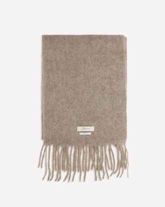 Jacquemus Carro fringed Scarf Male UNI