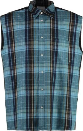 VETEMENTS Camicia a quadri - Nero