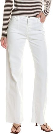 Hudson Rosie White Lily Wide Leg Jean