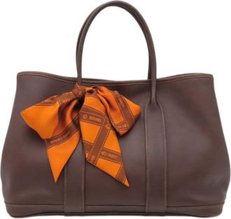 Herm&egrave;s Pre-owned Hermes Swift and Silk Bolduc Twilly Garden Party 30 Ladies F2YTIM9GIQX8PIXV