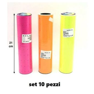 Trade Shop Trade Shop - Rotoli Etichette Adesive Colorate Per Macchina Prezzatrice Uso Negozio Prezzi