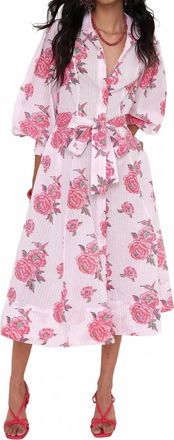 Banjanan Womens Harris Shirt Dress In Prism