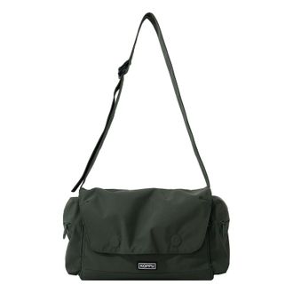 Generic Cymwer Casual Nylon Crossbody Bags Multi-pocket Sports Bag for Women Travel (Green) (Dark Green)