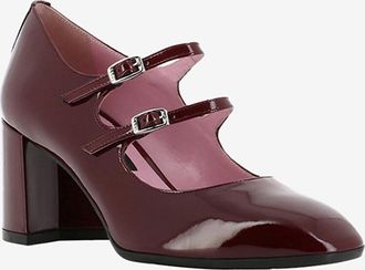 Carel Riemchenpumps aus Lackleder Alice 70