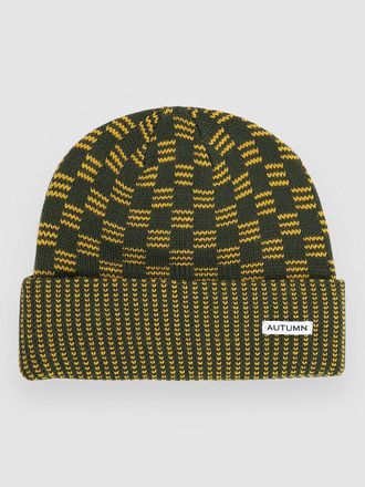 Autumn Headwear Squared Beanie gr&uuml;n