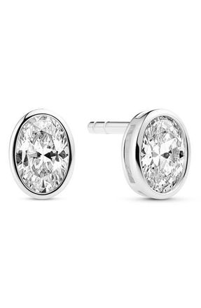 Sif Jakobs Jewellery Earrings Sardinien Ovale in 925 Sterling Silver/white at Nordstrom