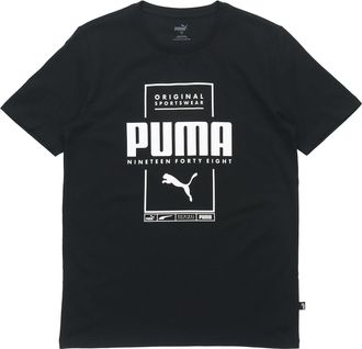 Puma Box T-Shirt Black White 586586-01