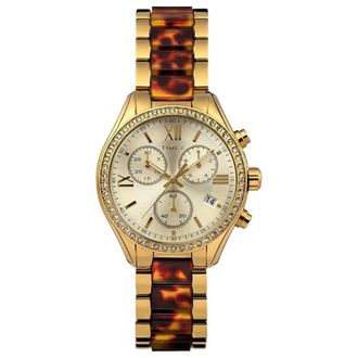 Timex Womens Classic Gold Dial Watch
