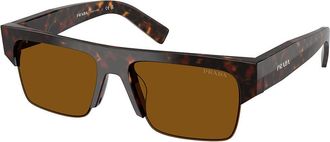 Prada PR D12SU 17N20V Mens Sunglasses Tortoiseshell Size 55