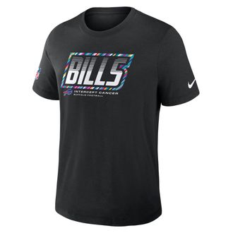 Nike Buffalo Bills Crucial Catch Sideline Nike Mens Dri-FIT NFL T-Shirt in Black | 034J00AZU4-F9R
