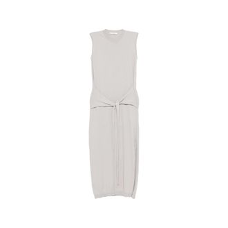 Christophe Lemaire Sleeveless Knotted Midi Dress