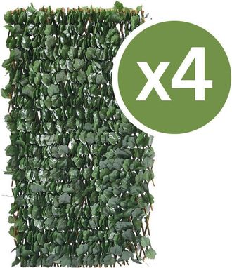 Habitat et Jardin Habitat Et Jardin - Juego De 4 Vallas De Celos&iacute;a De Sauce