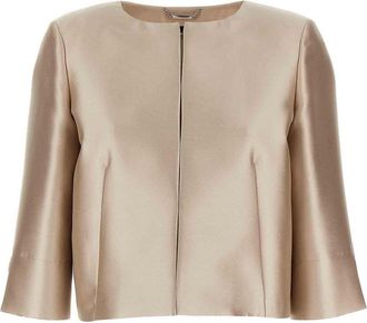 Alberta Ferretti Mikado Jacket