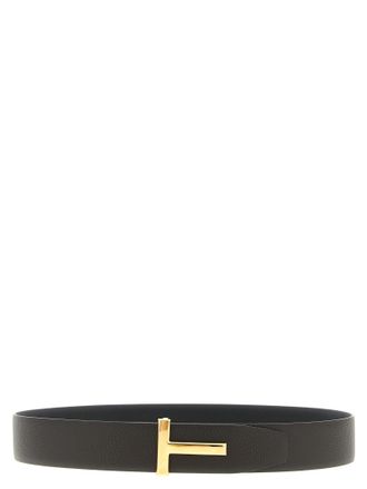 Tom Ford Hammered Reversible Belt Cinture Multicolor-Uomo