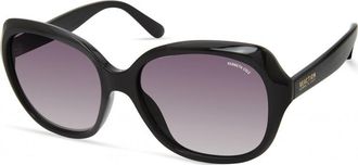 Kenneth Cole Womens KC2980 56 5601B Sunglasses - Black - One Size