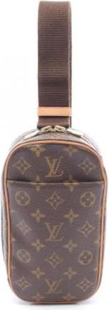 Louis Vuitton Pre-owned Pochette Gange Fanny Pack - Dames - Vintage Schoudertas - Bruin - ONE Size - Vintage