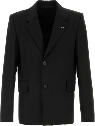 Wooyoungmi Black Wool Blazer