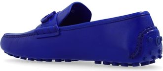 Ferragamo Mens Grazioso Gancini Logo Loafers Blue Shoes > & Sandals