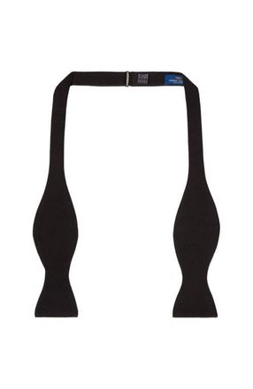 Robert Talbott Bond Grosgrain Self-Tie Bow Tie in Black at Nordstrom