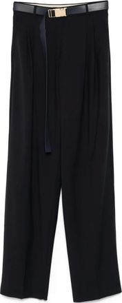 Max Mara Pantaloni con cintura - Blu