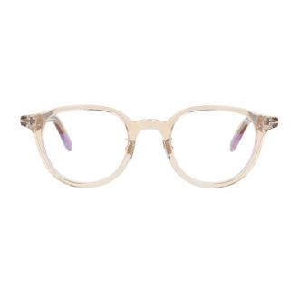 Tom Ford Square Full Rim Eyeglasses - Brown