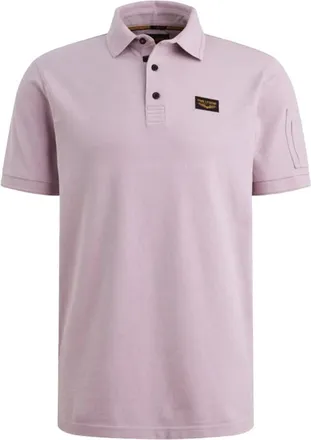 PME Legend Tops, Heren, Paars, M, American Classic Short Sleeve Polo
