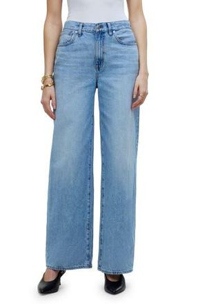 Madewell Superwide Leg Jeans in Ahern Wash at Nordstrom Rack, Size 28