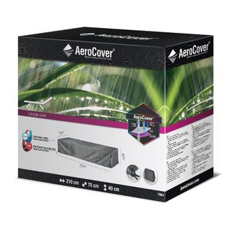 AeroCover Telo Di Copertura Per Lettino Da Giardino 7964 Aerocover Grigio Homms, 75x210x40 Cm