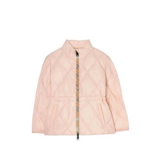 Burberry Check-tape Padded Jacket