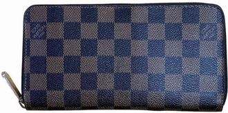 Louis Vuitton Brown Damier Canvas Long Wallet (Bi-Fold) (Pre-Owned)