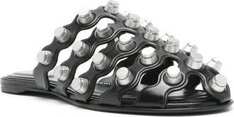 Alexander Wang Rexa Cage Slider - Black