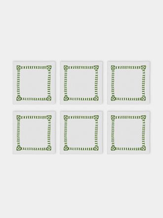 Los Encajeros Tokyo Linen Coasters (Set of 6)