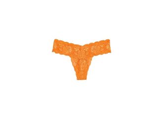 Cosabella Never Say Never Lowrider Thong - Cutie Womens Underwear Spritz, Cotton/Elastane/Polyamide