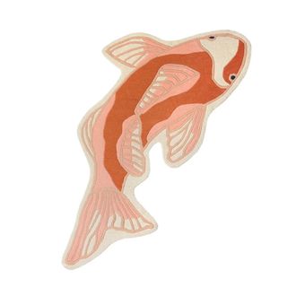 Broste Copenhagen Koi Teppich, pumpkin orange