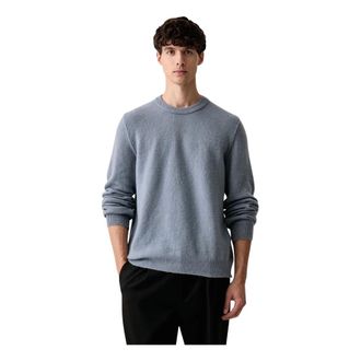 Marc O'Polo Jersey de punto con cuello redondo - Knitwear - Hombre - Gris - XL