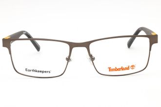 Timberland TB1795 Metal Rectangular Eyeglasses - Gray