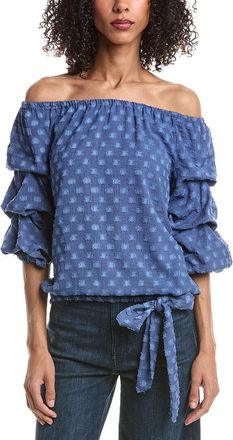 Vince Camuto Off The Shoulder Bubble Sleeve Top