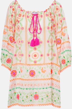 Juliet Dunn Copricostume in cotone con stampa