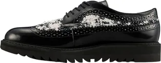 Onitsuka Tiger Brogue Black White Tweed 1181A581-001