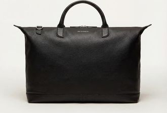 Want Les Essentiels Hartsfield Pebble-Grained Leather Weekender Bag in Black at Nordstrom