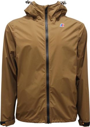 K-Way Charmel Travel Jacket - Heren - Zomerjassen - Bruin - S - Jassen